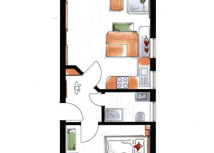 Gaestehaus Zum Wurm Pensión 3*